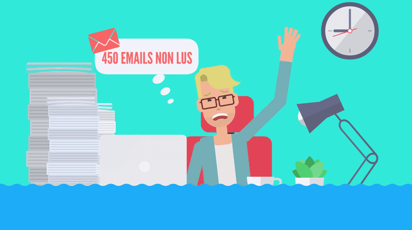 Avec eMana, gagnez du temps dans le traitement de vos eMails.